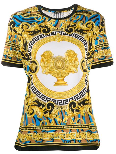 versace t shirt lion